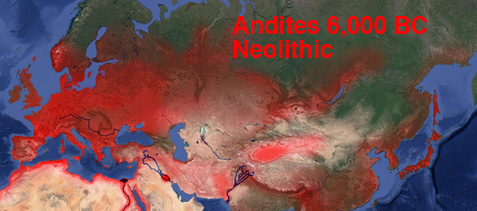 Andites 8,000 BC