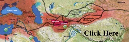 Andite area with Silk Road map