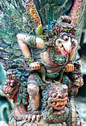 Garuda Hindu winged eagle headed figure