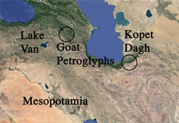 Map Goat Petroglyphs